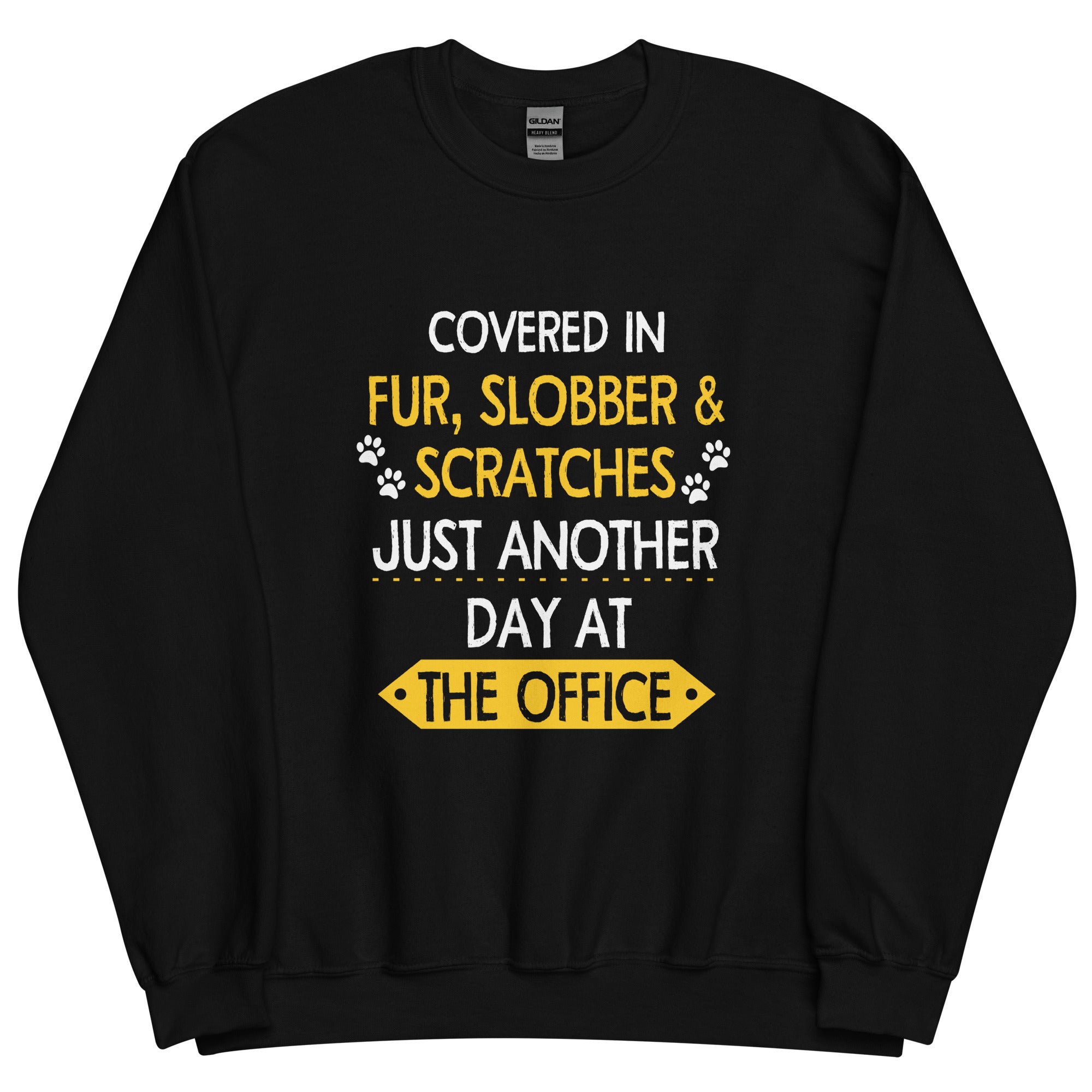 Fur, Slobber, Scratches Unisex Crewneck Sweatshirt