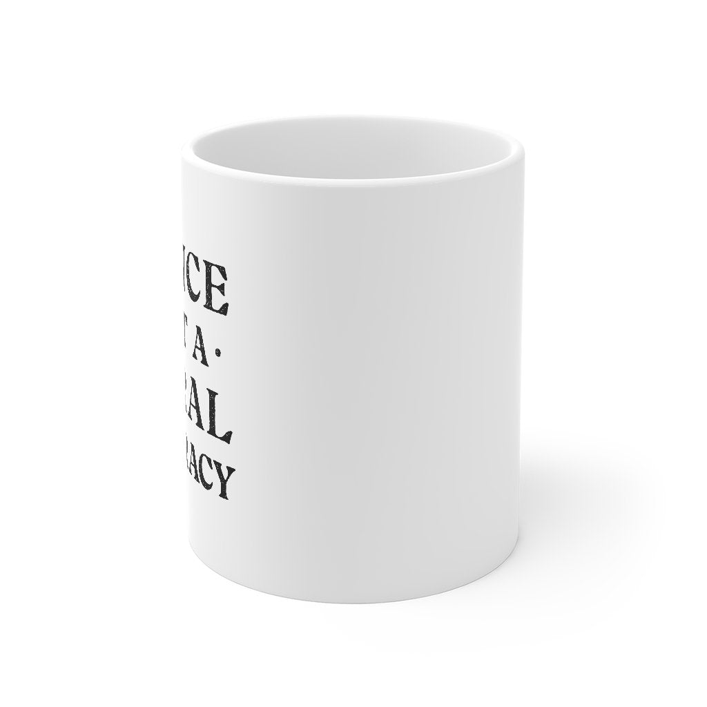Science Is Not A Liberal Conspiracy Coffee Mug