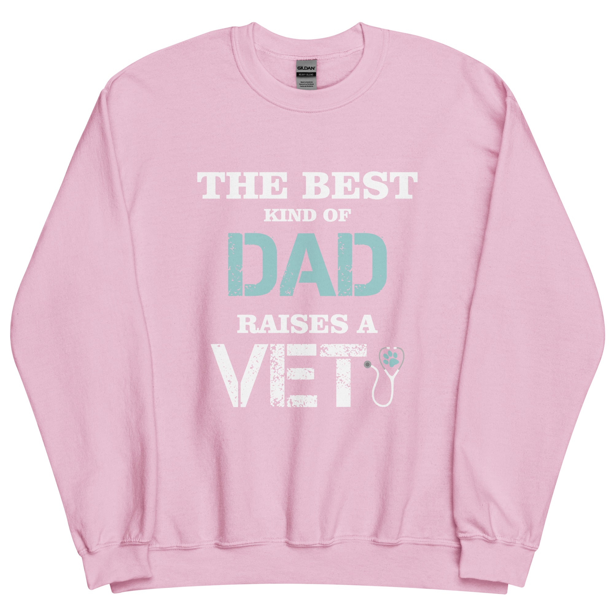 The best kind of Dad raises a Vet Unisex Crewneck Sweatshirt