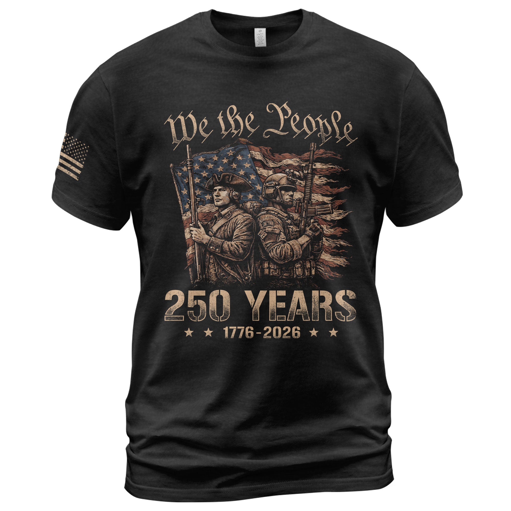 USA 250th Anniversary T-Shirt 1776-2026 Timeless Freedom Tribute Shirt