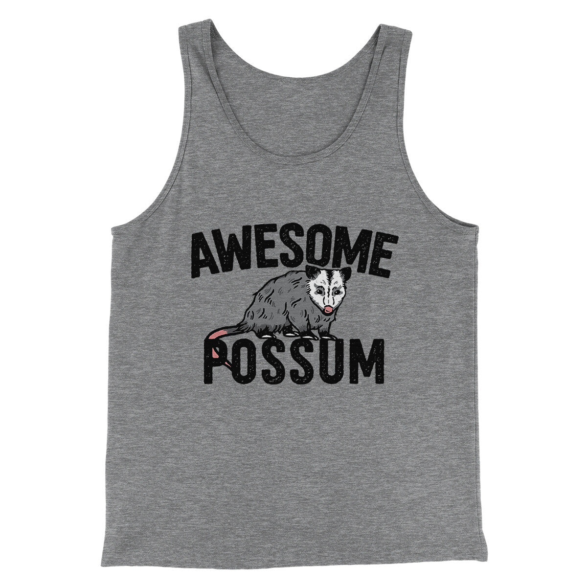 Awesome Possum Funny Men/Unisex Tank Top