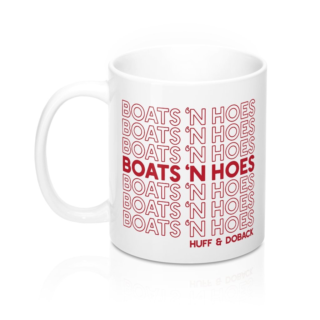 Boats and Hoes Coffee Mug