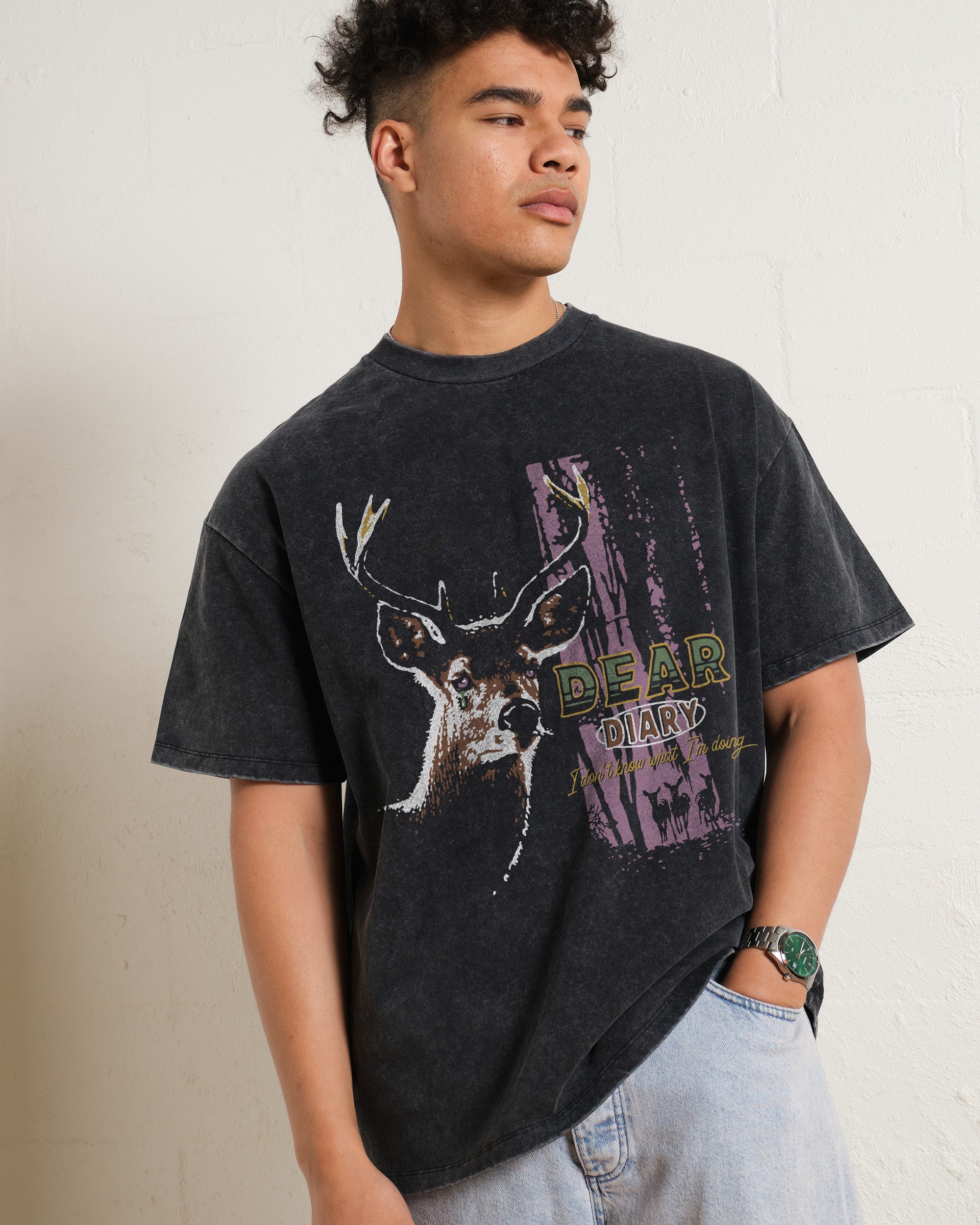 Dear Diary Oversized Tee