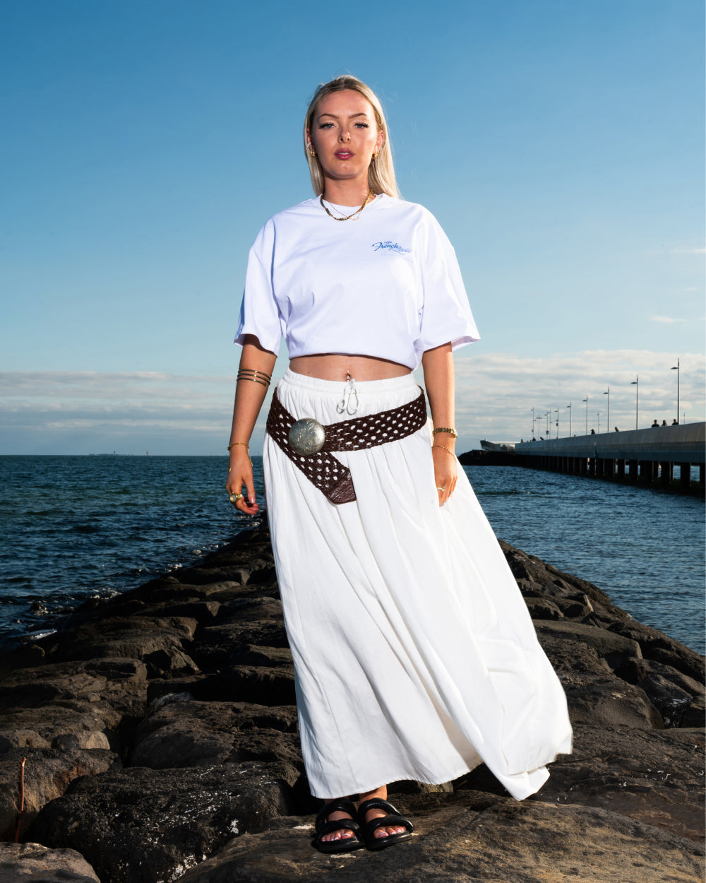 French Riviera Oversized Tee