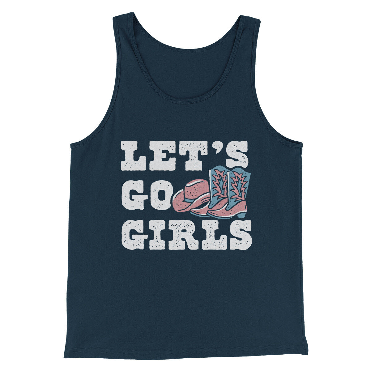 Lets Go Girls Men/Unisex Tank Top