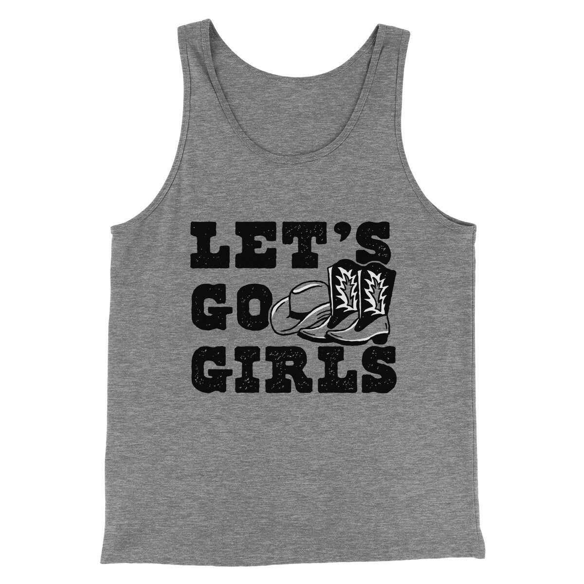 Lets Go Girls Men/Unisex Tank Top