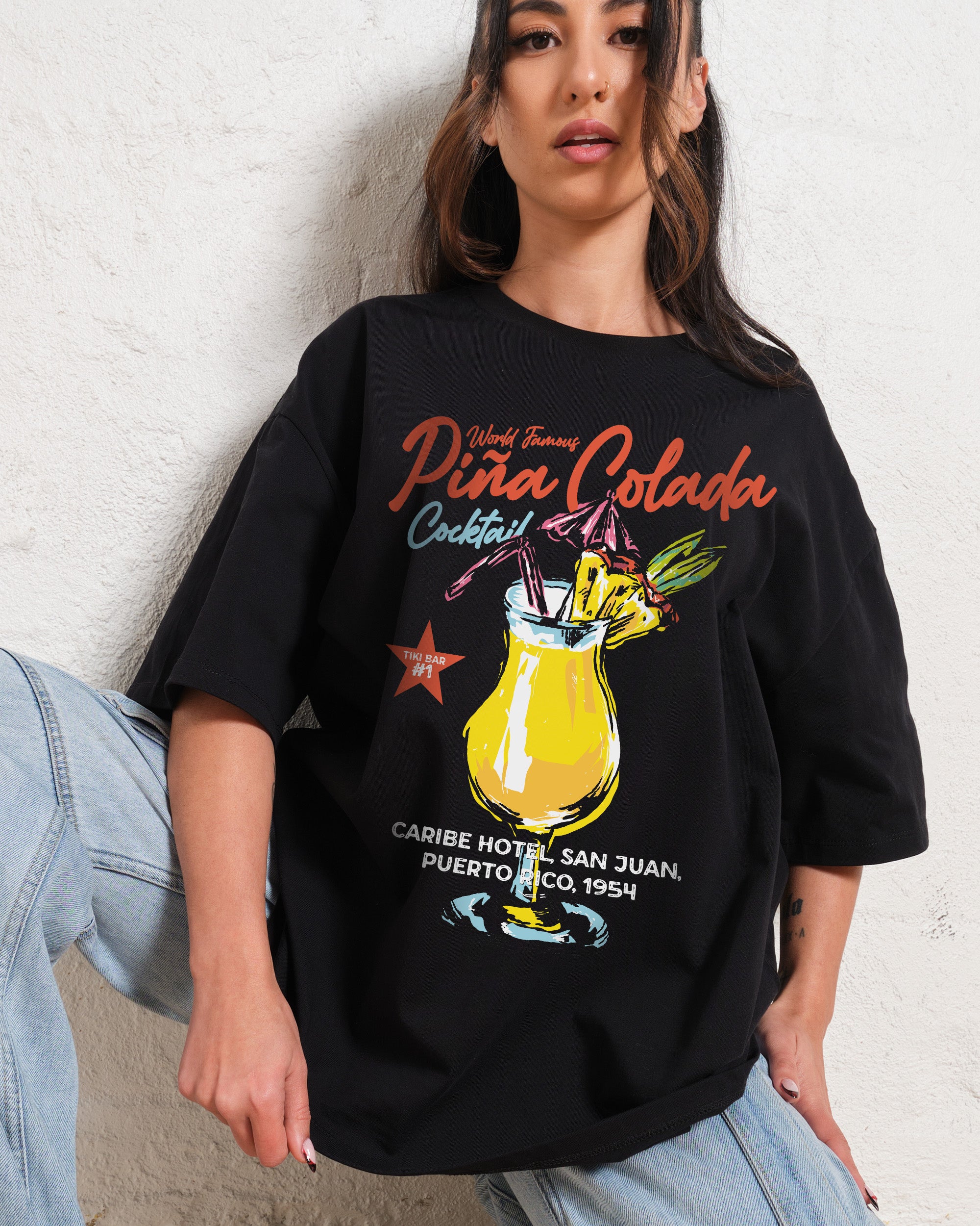 Pina Colada Oversized Tee