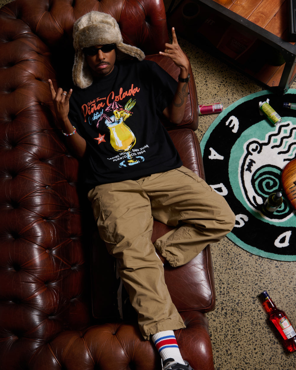 Pina Colada Oversized Tee