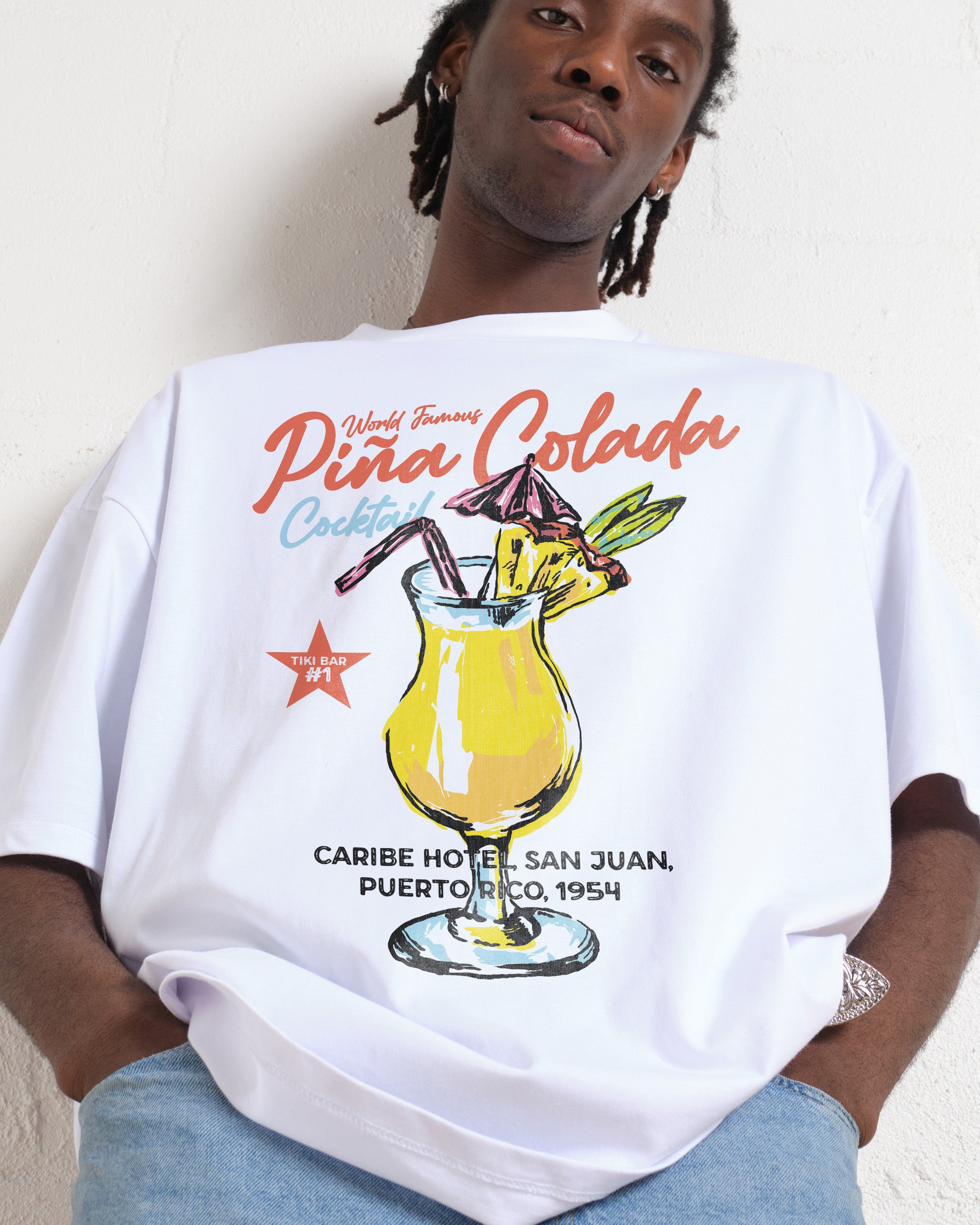 Pina Colada Oversized Tee