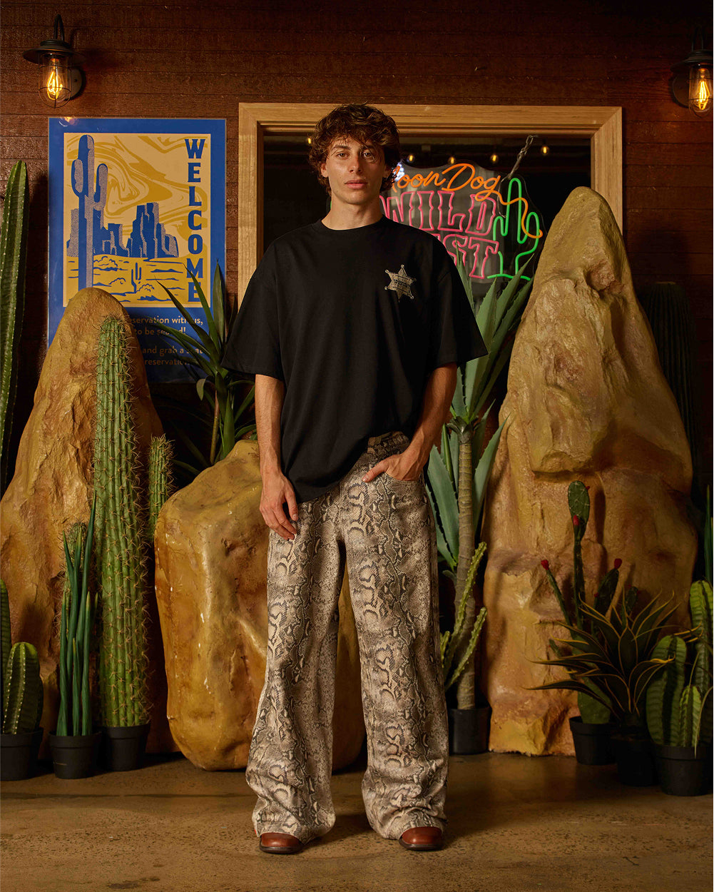 Ride Fast Oversized Tee