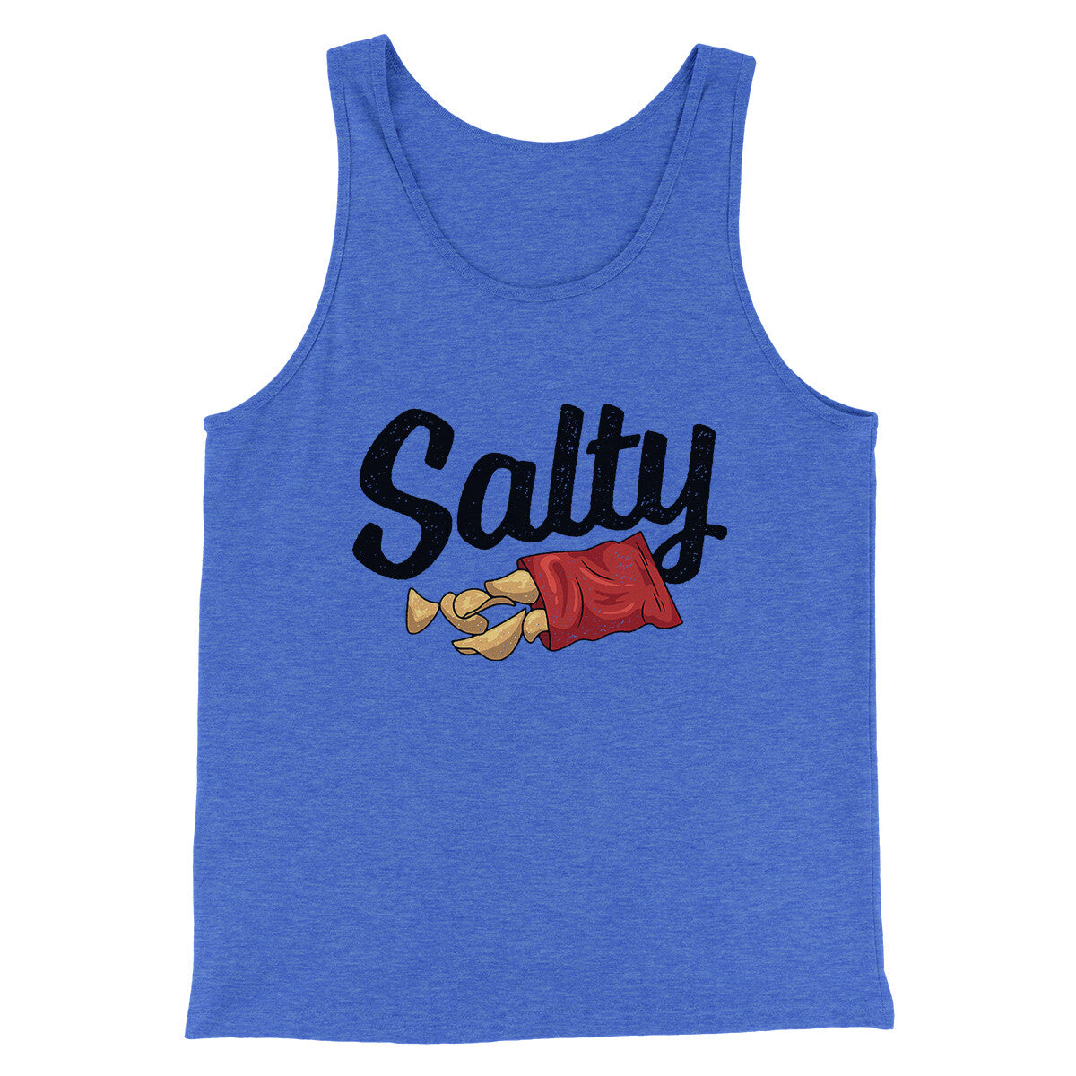 Salty Chips Funny Men/Unisex Tank Top