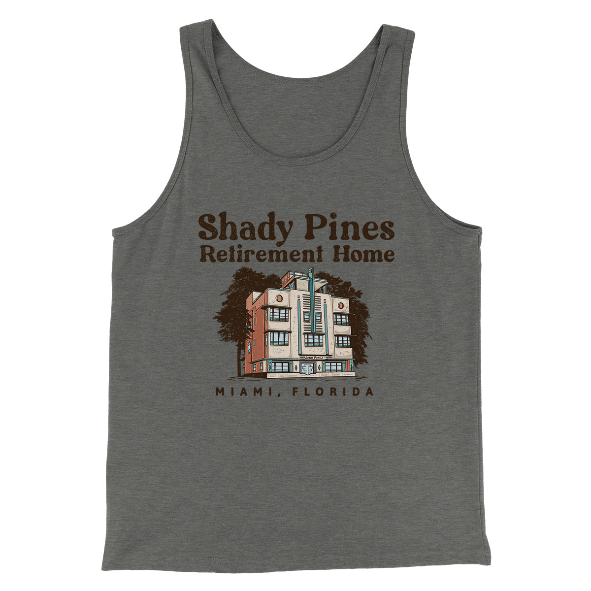 Shady Pines Retirement Home Men/Unisex Tank Top