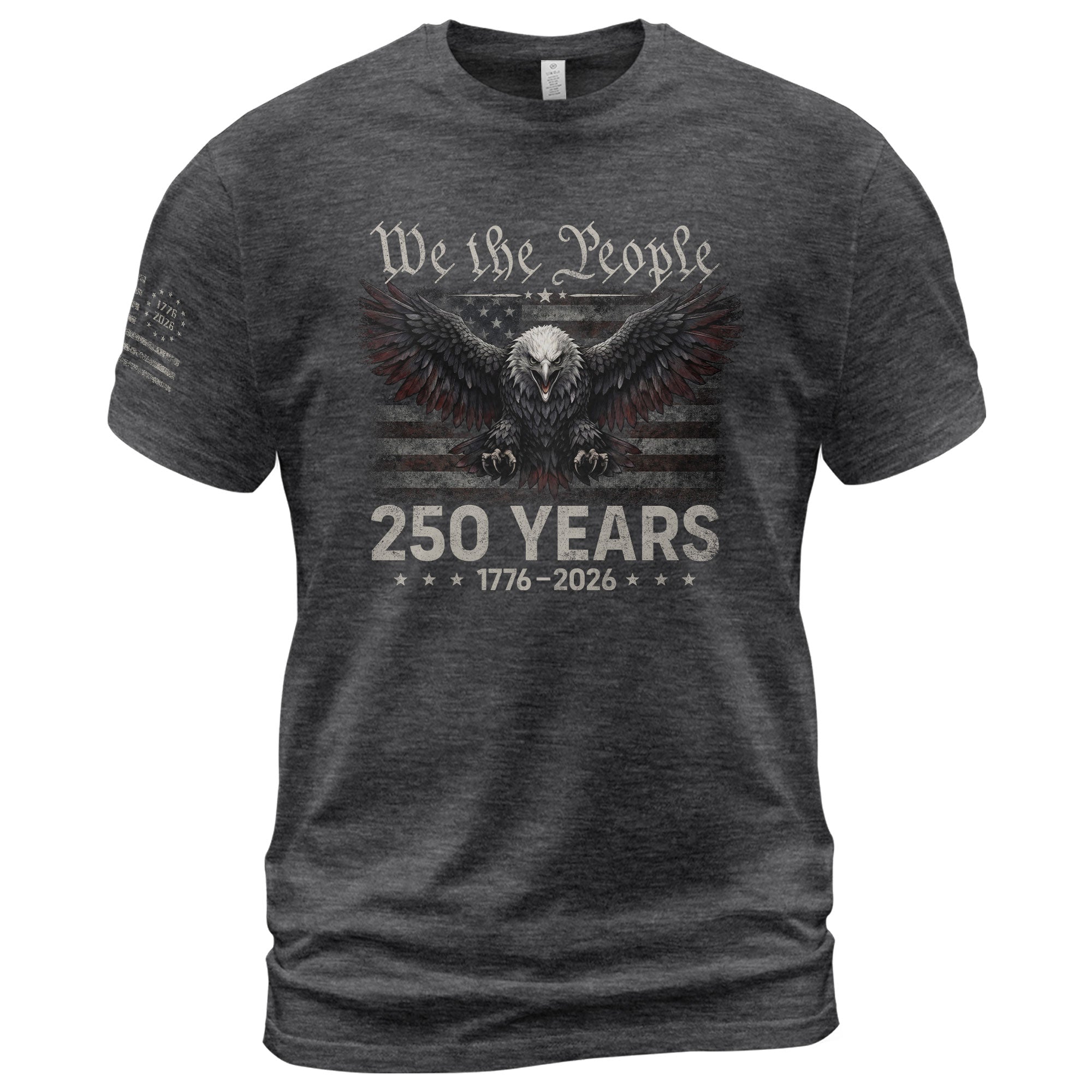 USA 250th Anniversary T-Shirt 1776-2026 Eagle Heritage Tribute