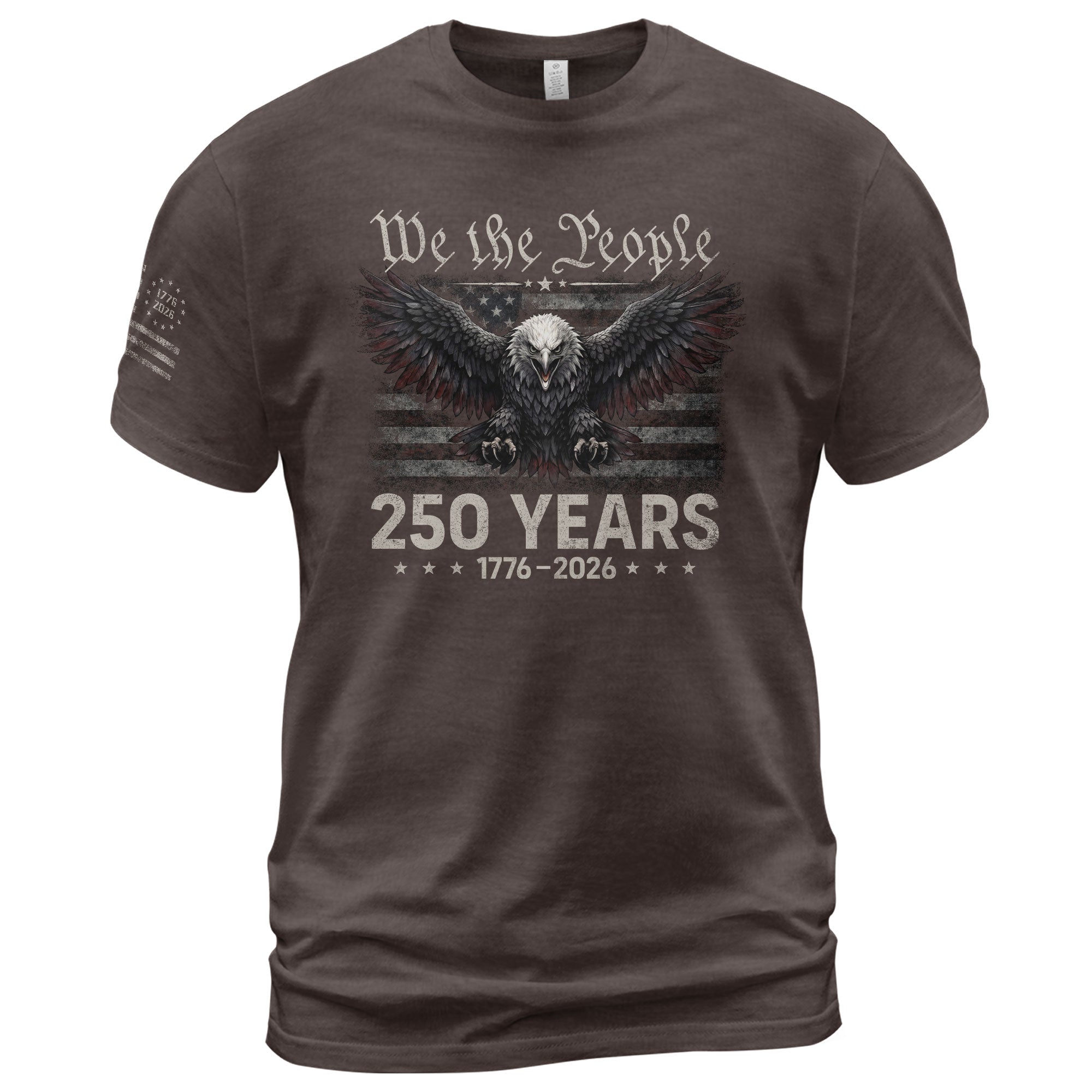 USA 250th Anniversary T-Shirt 1776-2026 Eagle Heritage Tribute
