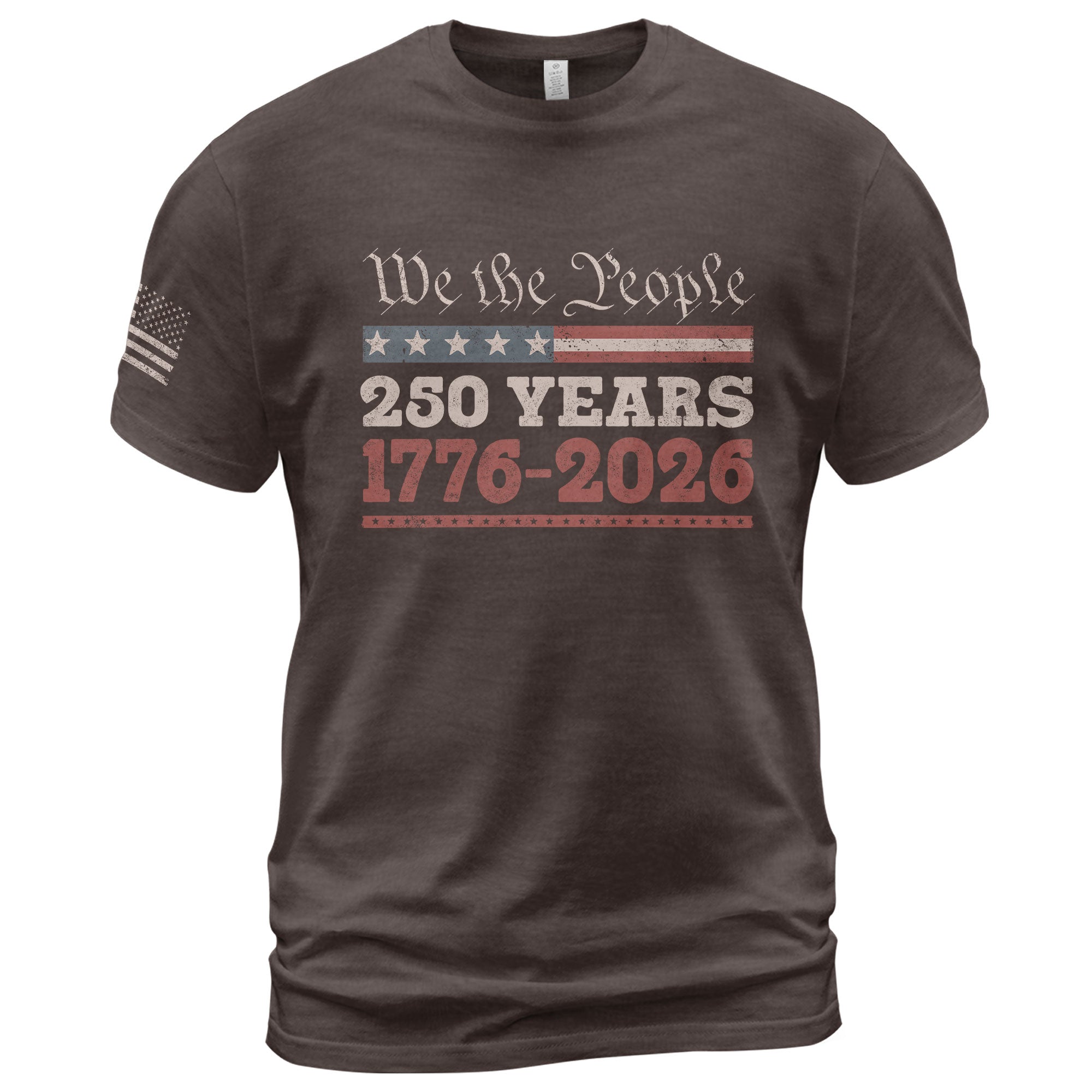 We The People 250 Years Independence Patriotic USA 1776-2026 T-Shirt