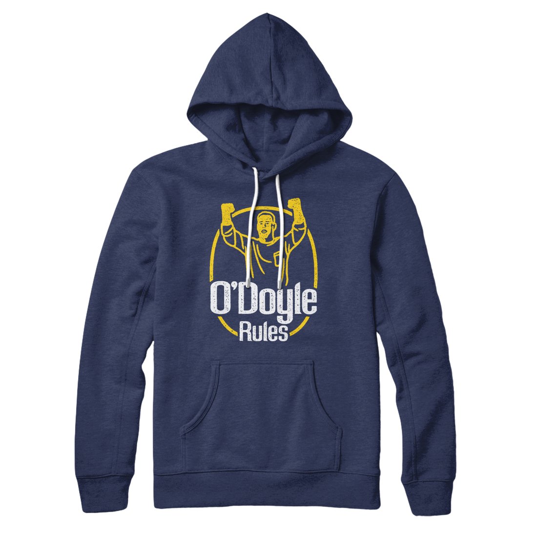 O'Doyle Rules Unisex Cotton Polyester Pullover Hoodie with Hood and Kangaroo Pocket